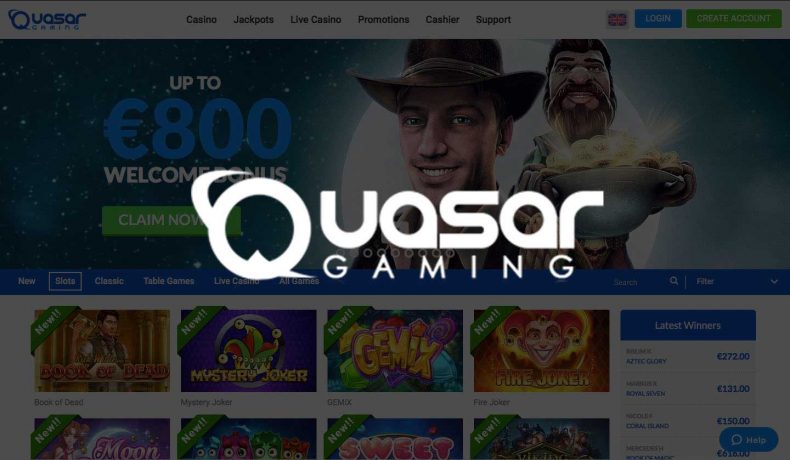 Casino Quasar Gaming — обзор казино Квазар Гейминг Casino QuasarGaming - официальный сайт, рабочее зеркало, онлайн игры, слоты, бонусы и промокоды. Отзывы. Регистрация в Казино Квазар Гейминг. Получи свой бонус! Casino-Online.promo